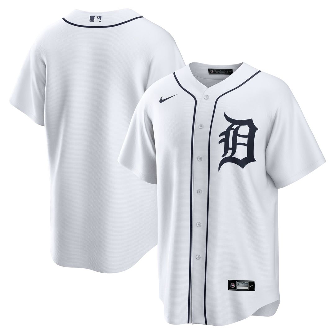Detroit Tigers | Nike White Home Replica Team Jersey