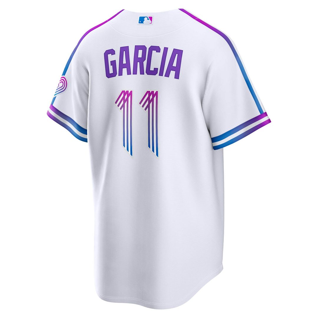 Kansas City Royals Maikel Garcia | Nike White 2026 City Connect Stadium Jersey
