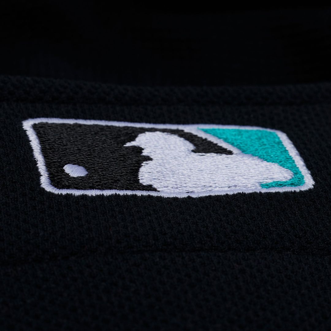 Florida Marlins Miguel Cabrera | Mitchell & Ness Black 2003 Cooperstown Mesh Batting Practice Button-Up Jersey
