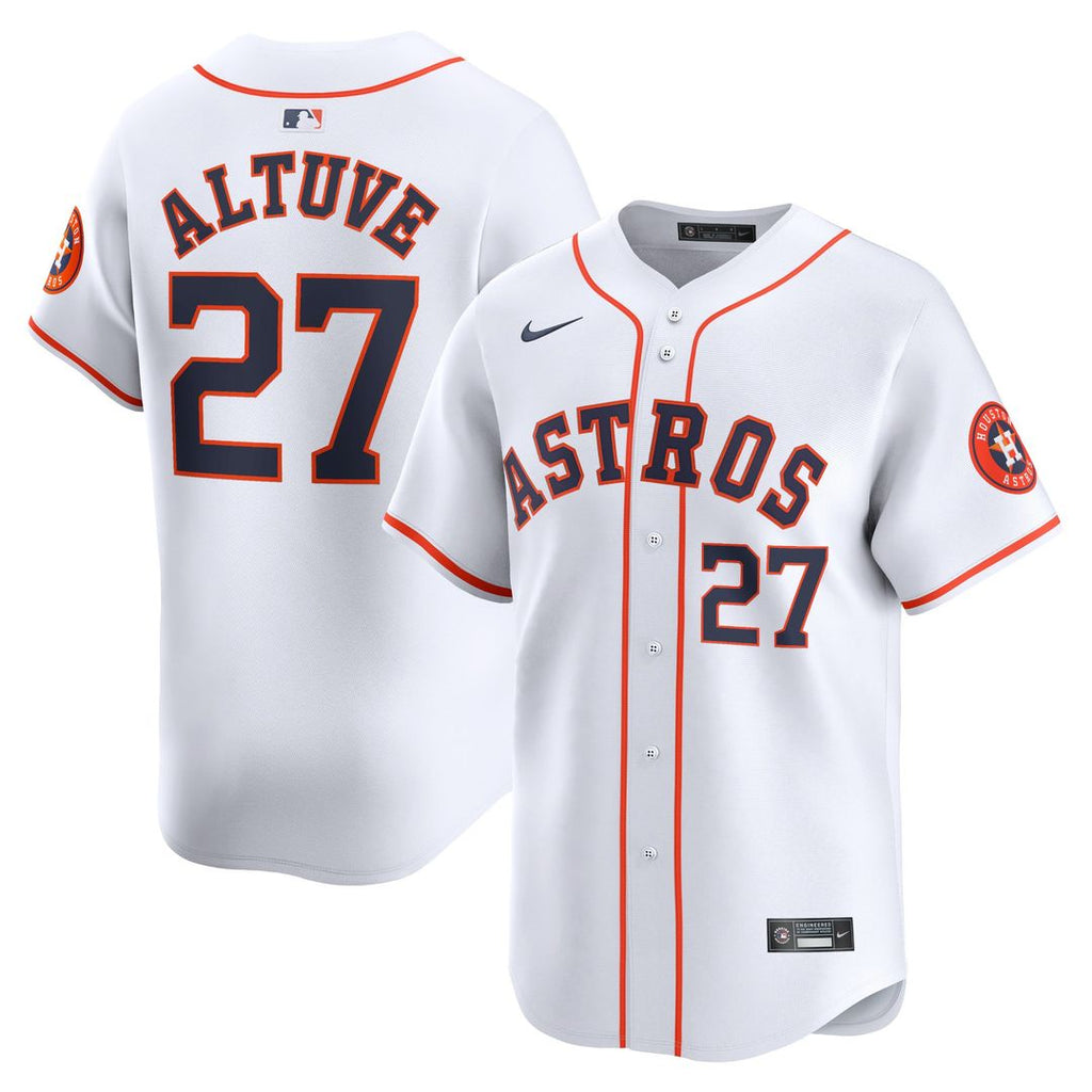 Houston Astros Jose Altuve | Nike White Home Limited Player Jersey