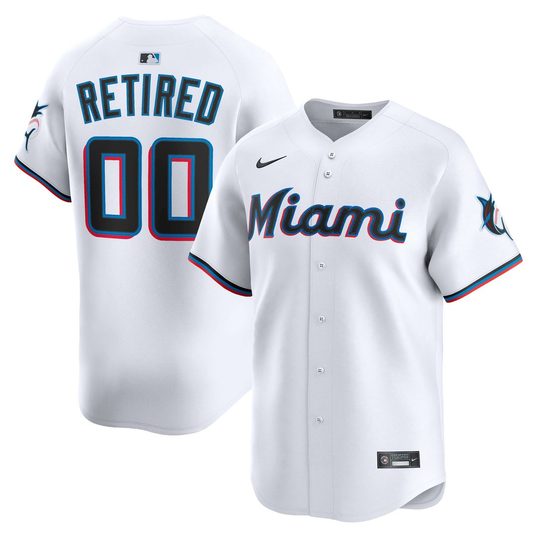 Miami Marlins | Nike White Home Limited Pick-A-Player Retired Roster Jersey