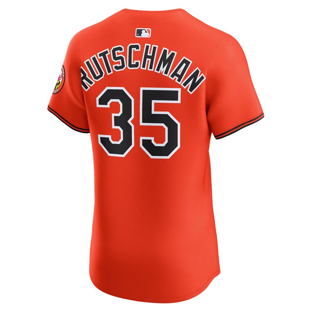 Baltimore Orioles Adley Rutschman | Nike White Home Elite Jersey