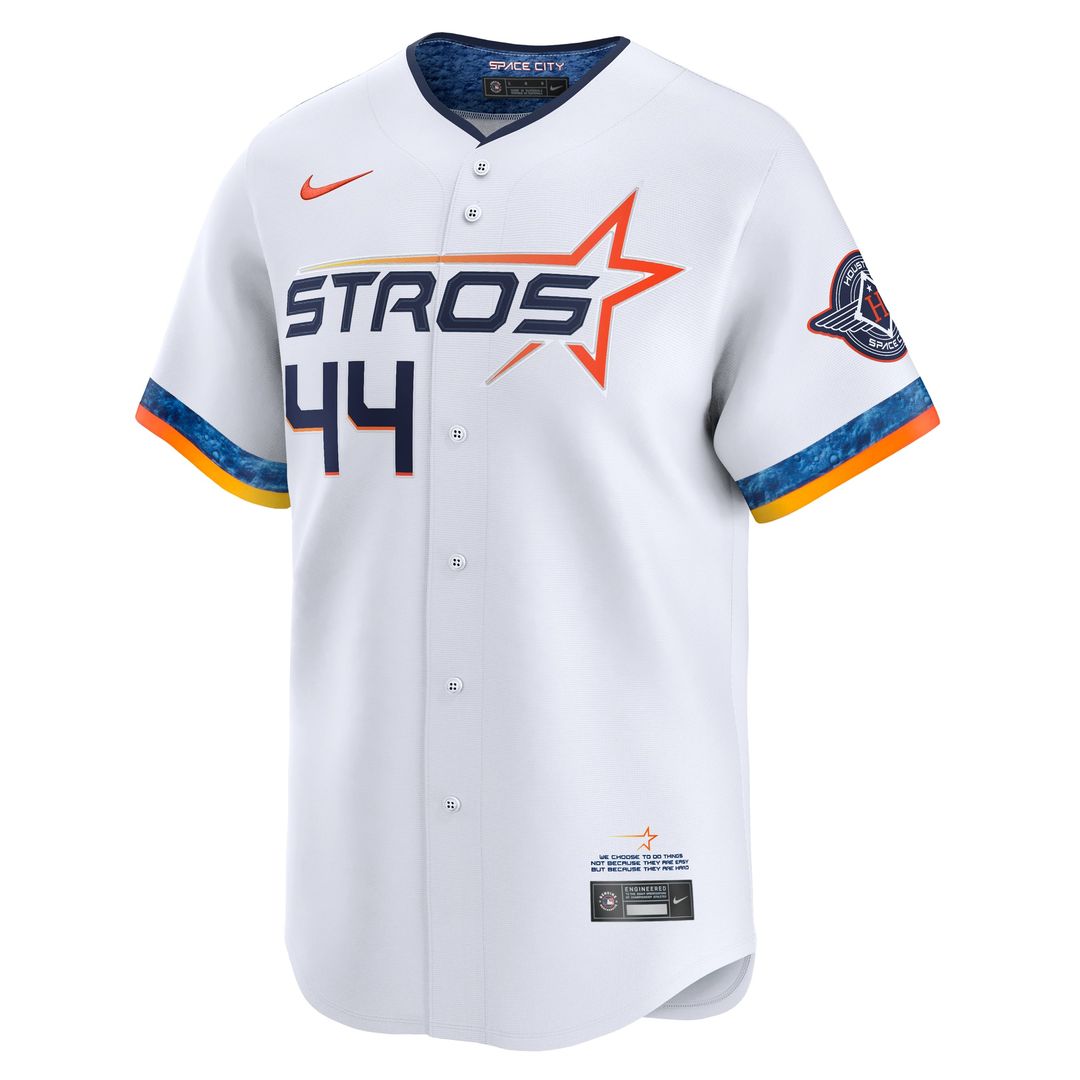 Houston Astros Yordan Alvarez | Nike White 2025 City Connect Limited Player Jersey