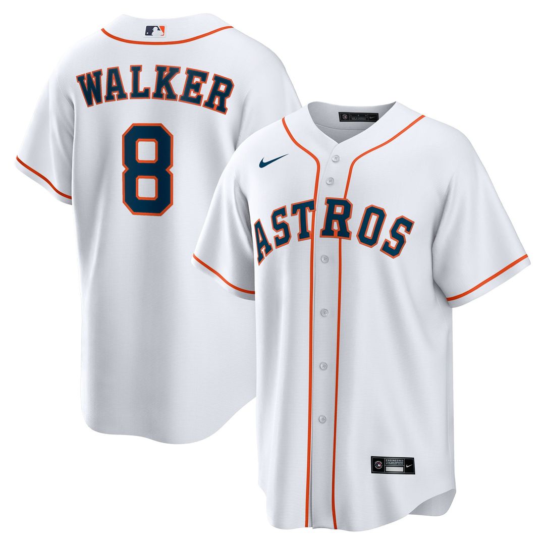 Houston Astros Christian Walker | Nike White Home Replica Jersey