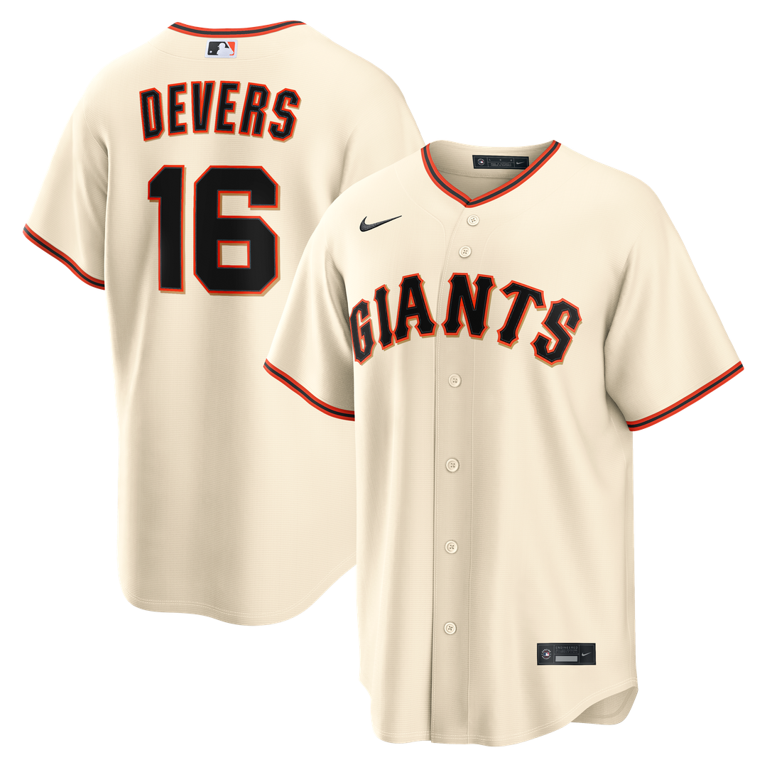 San Francisco Giants Rafael Devers | Nike Cream Home Replica Jersey