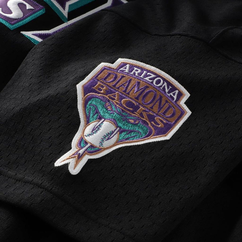 Arizona Diamondbacks Randy Johnson | Mitchell & Ness Black Big & Tall Cooperstown Mesh Batting Practice Jersey