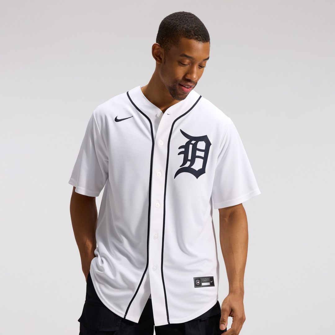 Detroit Tigers | Nike White Home Replica Jersey