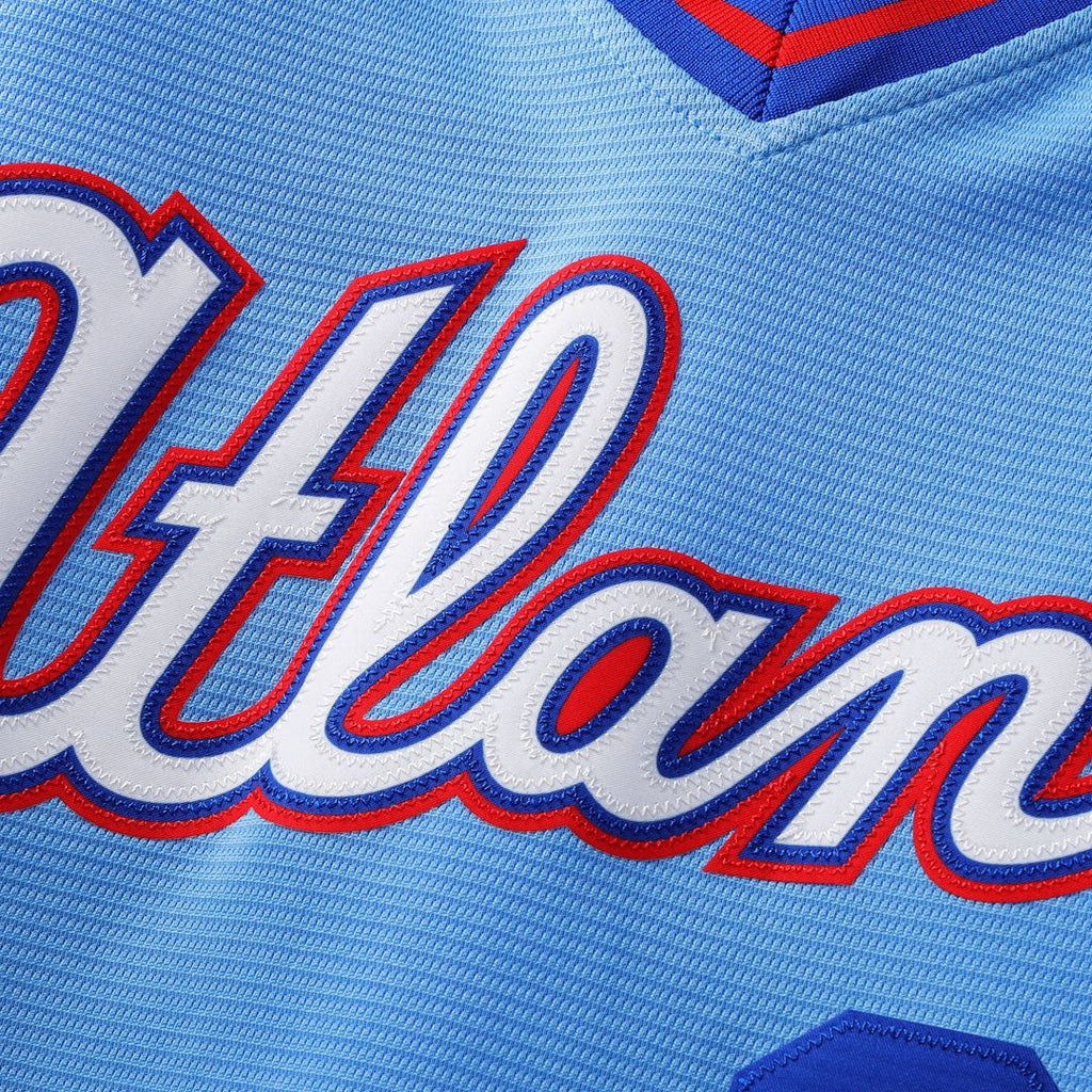 Atlanta Braves Austin Riley | Nike Powder Blue 2026 City Connect Stadium Jersey