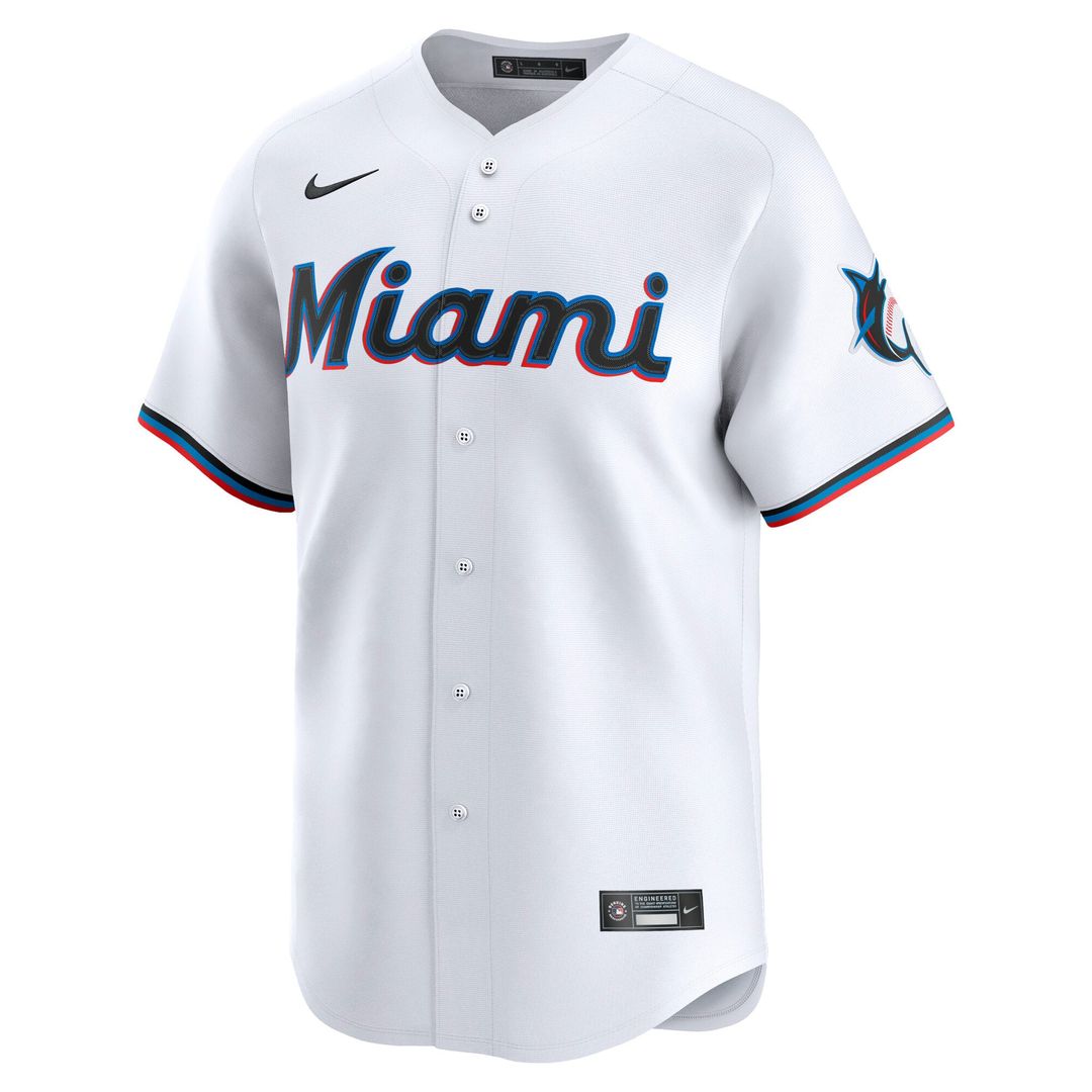 Miami Marlins | Nike White Home Limited Jersey