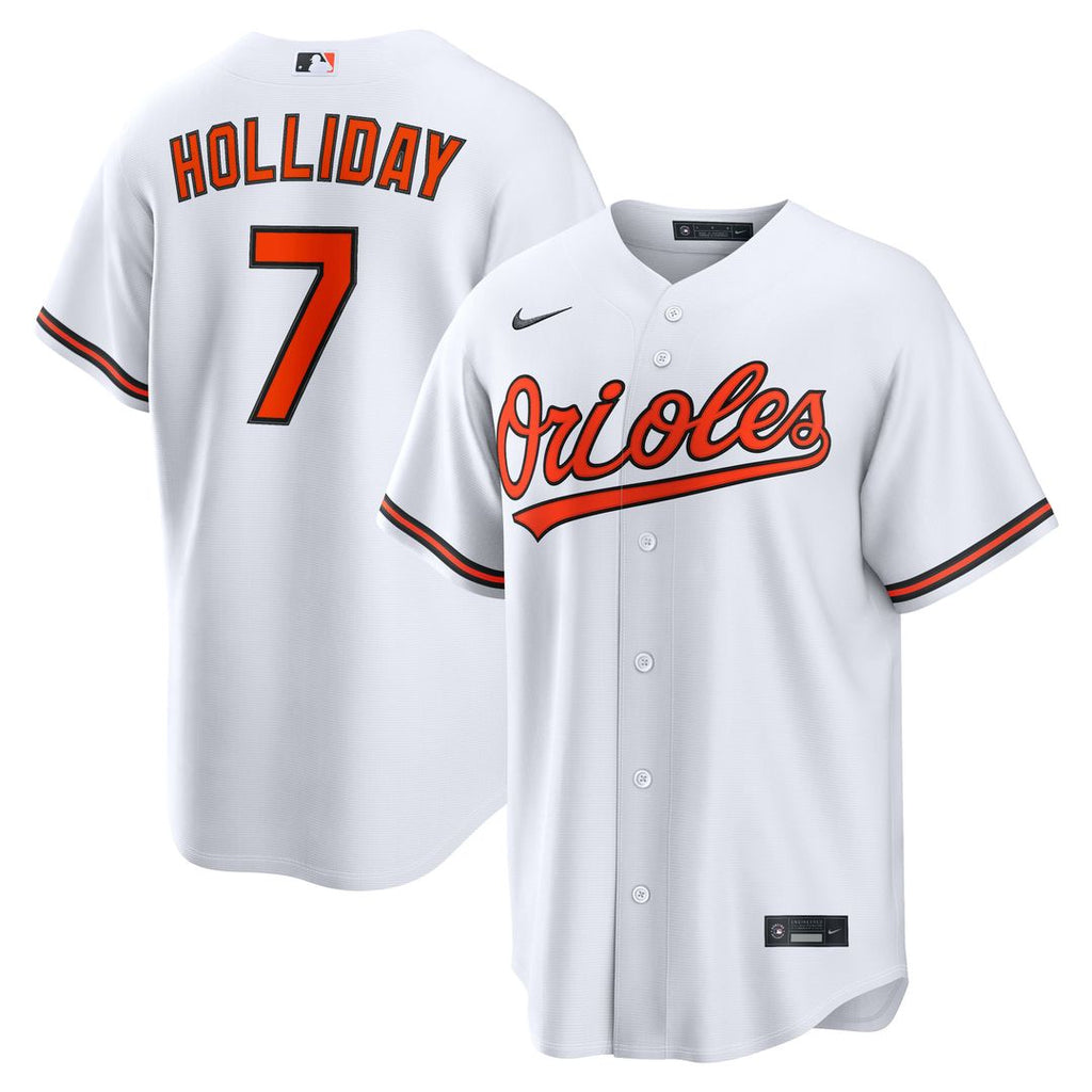 Baltimore Orioles Jackson Holliday | Nike White Home Replica Jersey