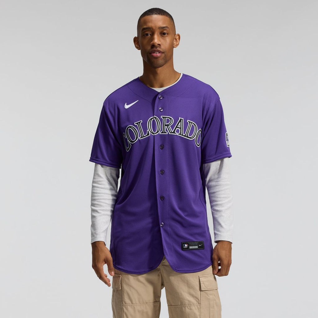 Colorado Rockies | Nike Purple Alternate Authentic Jersey