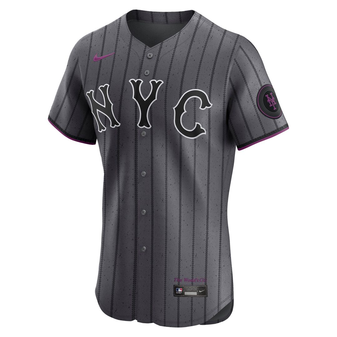 New York Mets Juan Soto | Nike Gray City Connect Elite Jersey