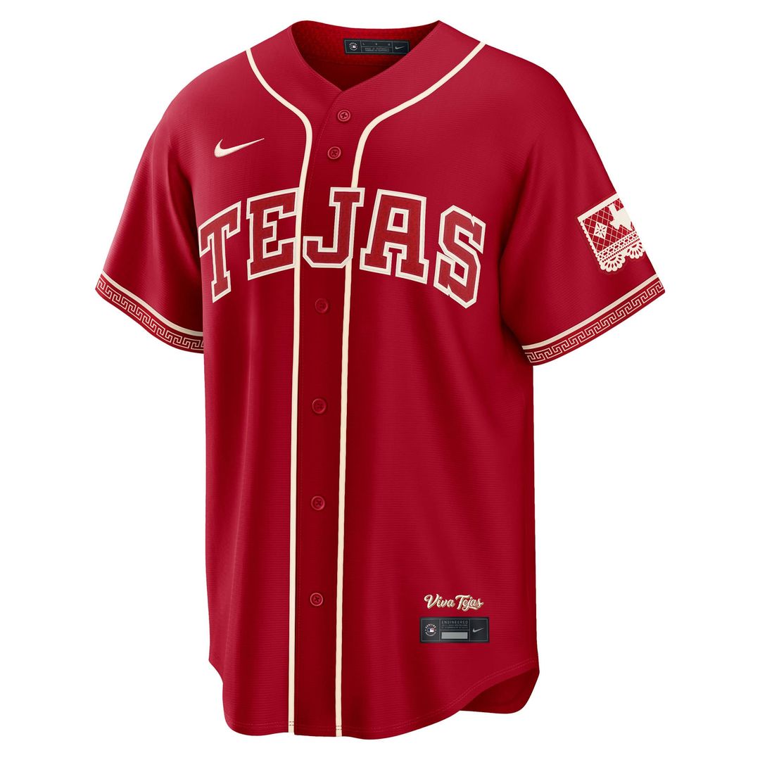 Texas Rangers Nathan Eovaldi | Nike Red 2026 City Connect Stadium Jersey