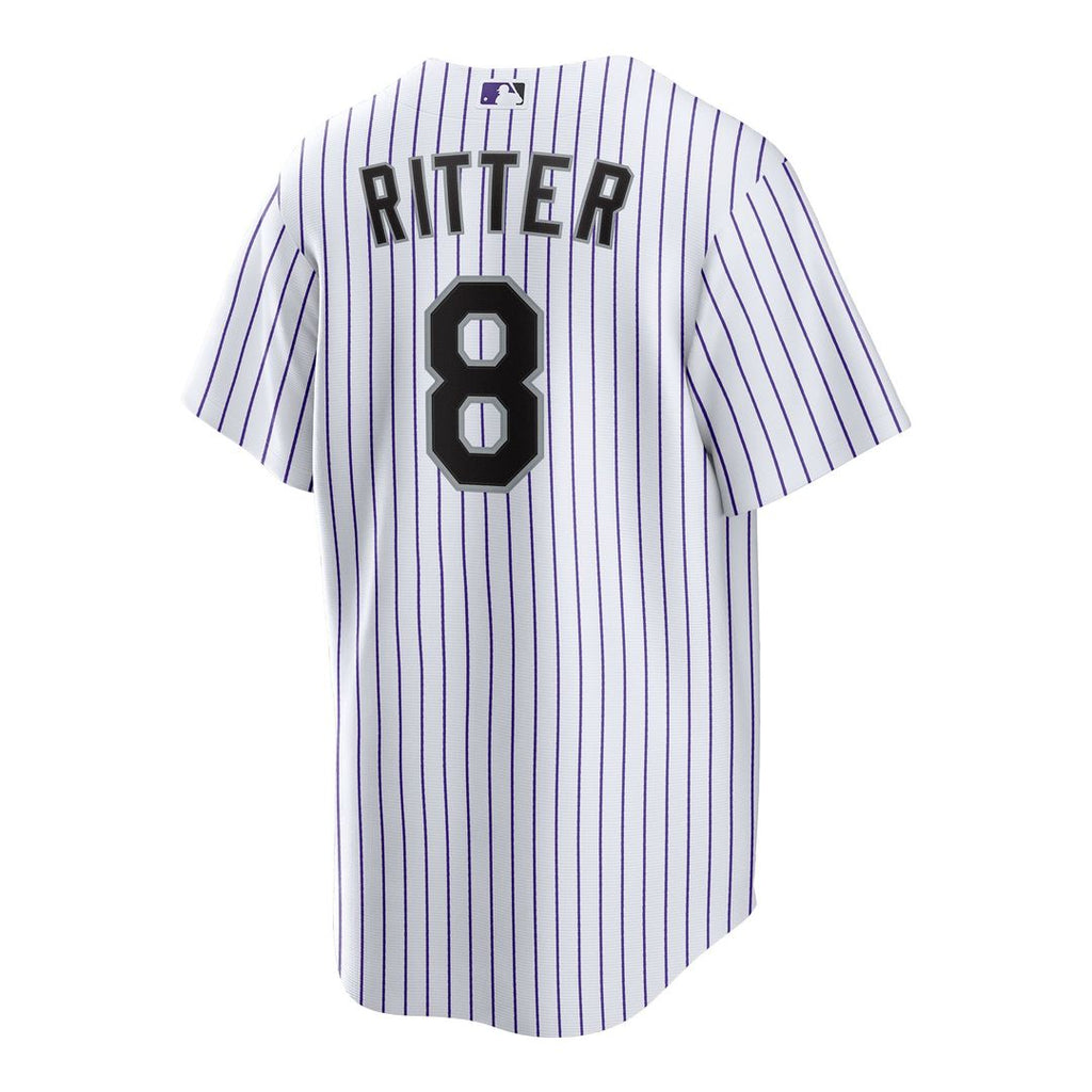 Colorado Rockies Ryan Ritter | Nike White Home Replica Jersey