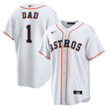 Houston Astros | Nike White #1 Dad Home Replica Jersey