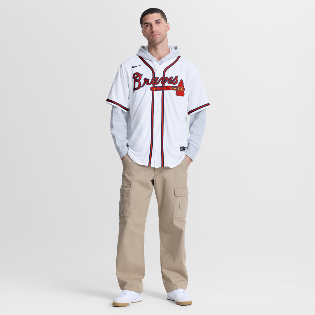 Atlanta Braves Mauricio Dubón | Nike White Home Replica Jersey