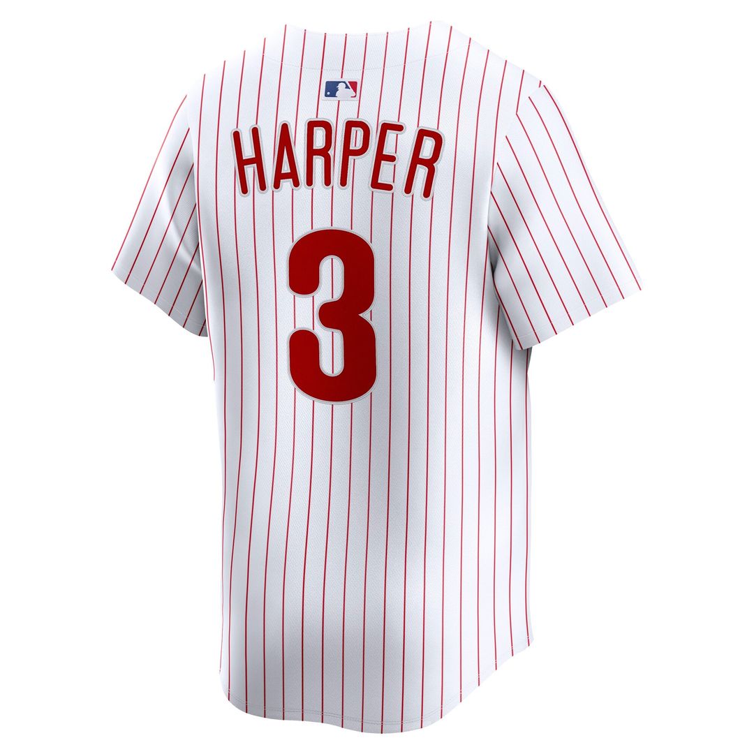 Philadelphia Phillies Bryce Harper | Nike White Home Limited Player Jersey