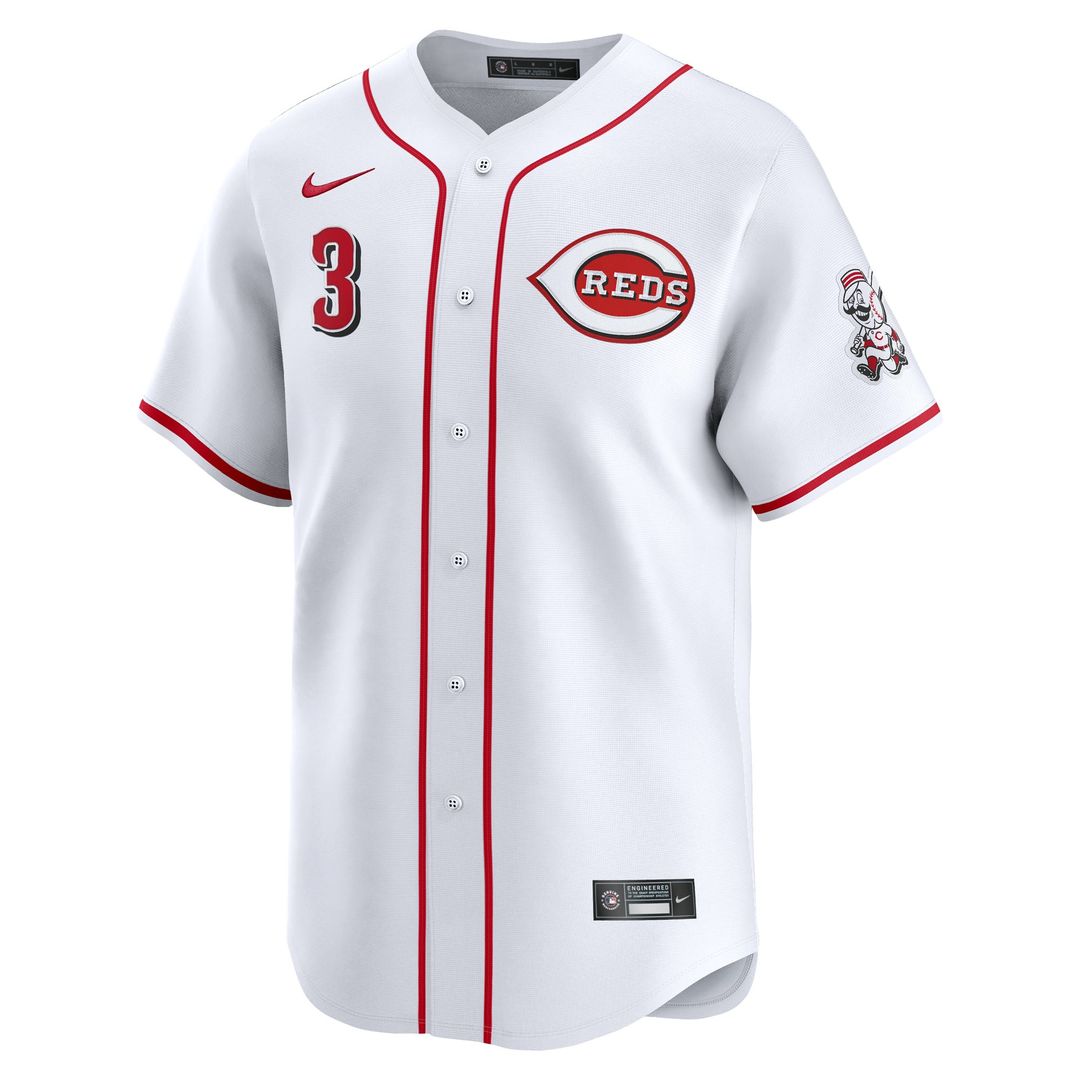 Cincinnati Reds Ke'Bryan Hayes | Nike White Home Limited Player Jersey