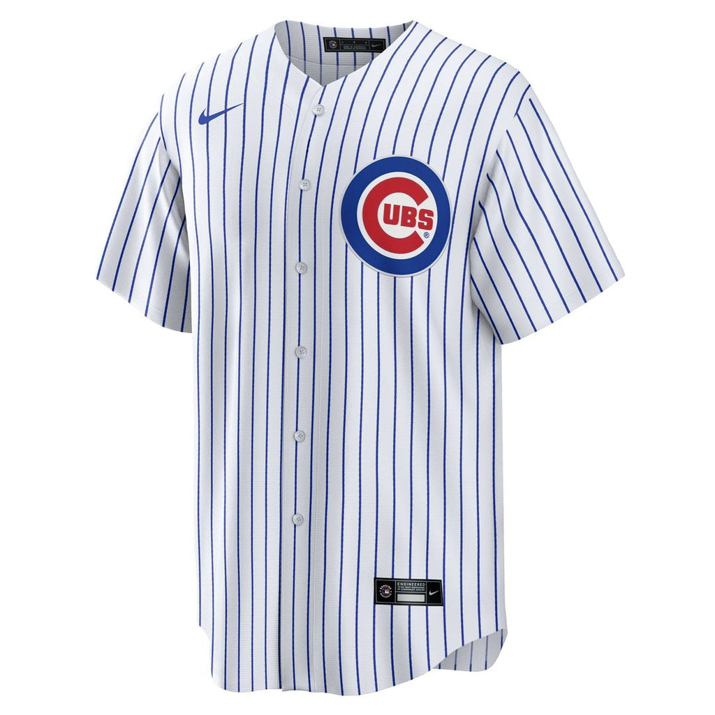 Chicago Cubs Dansby Swanson | Nike White Replica Player Jersey