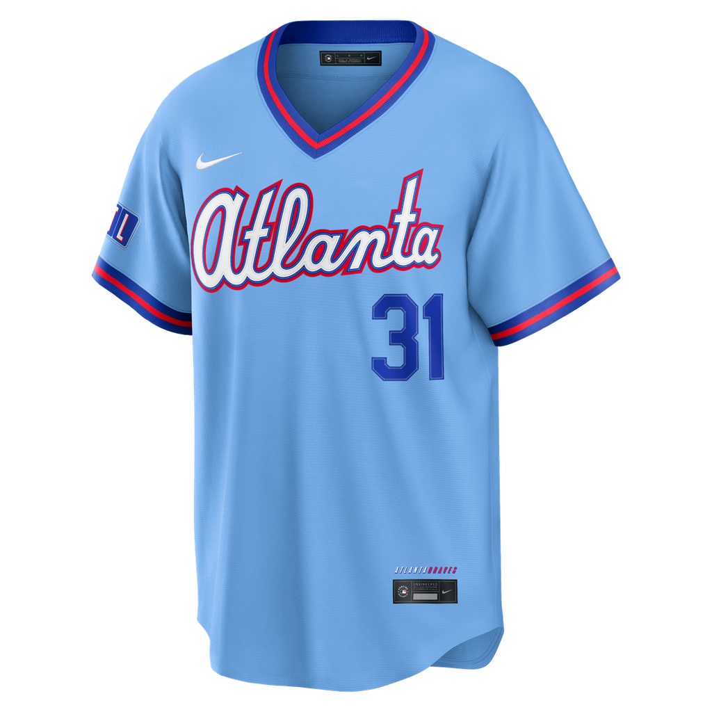Atlanta Braves Greg Maddux | Nike Powder Blue 2026 City Connect Stadium Jersey