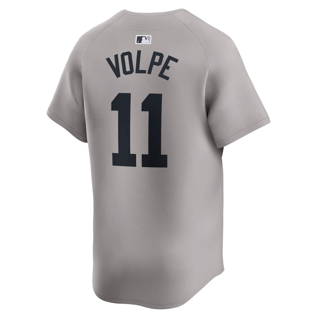 New York Yankees Anthony Volpe | Nike Gray Away Limited Player Jersey