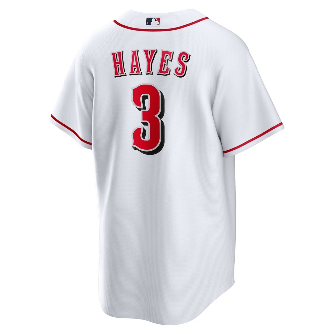 Cincinnati Reds Ke'Bryan Hayes | Nike White Home Replica Jersey
