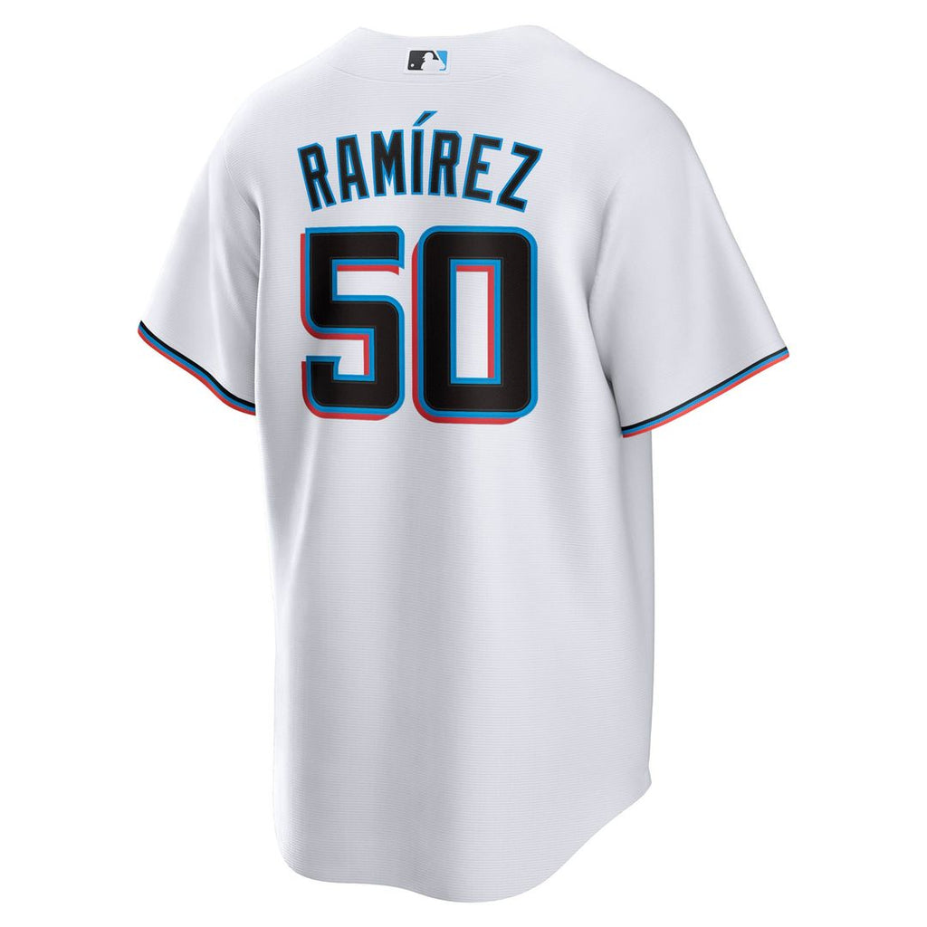 Miami Marlins Agustín Ramírez | Nike White Home Replica Jersey