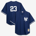 New York Yankees Don Mattingly | Mitchell & Ness Navy Cooperstown Collection Big & Tall Mesh Batting Practice Jersey