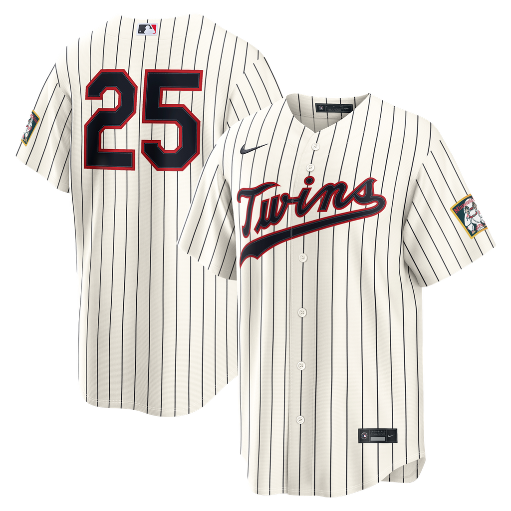 Minnesota Twins Byron Buxton | Nike Cream 2026 Field of Dreams Stadium Jersey