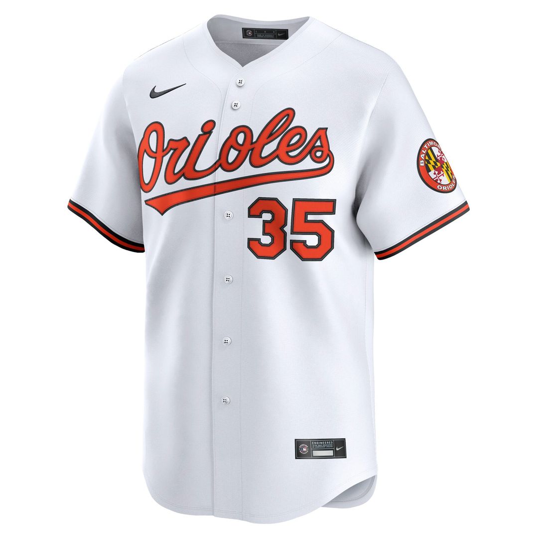 Baltimore Orioles Adley Rutschman | Nike White Home Limited Player Jersey