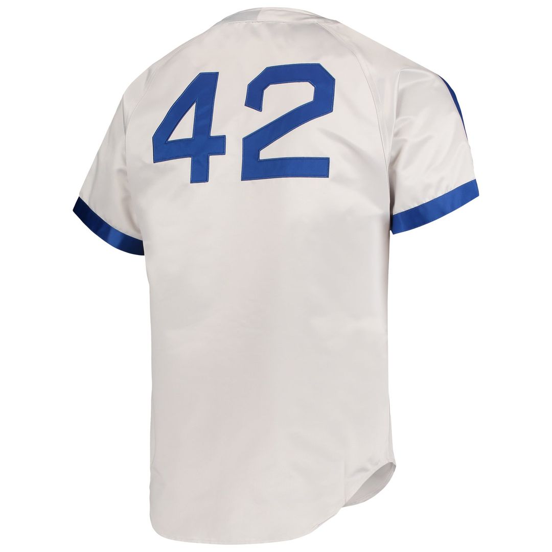 Brooklyn Dodgers Jackie Robinson | Mitchell & Ness Gray Cooperstown Collection Authentic Jersey