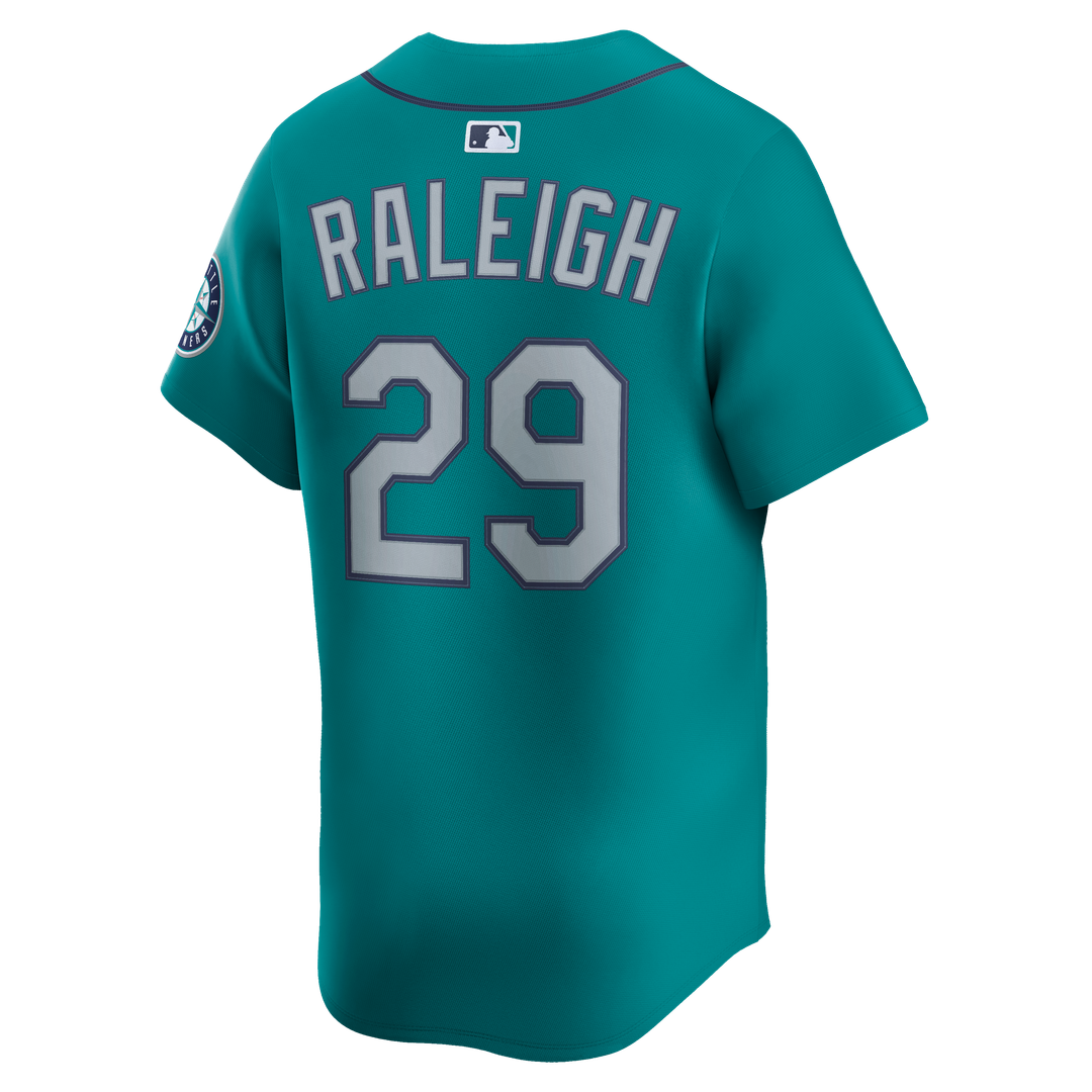 Seattle Mariners Cal Raleigh | Nike Teal Alternate Limited Jersey