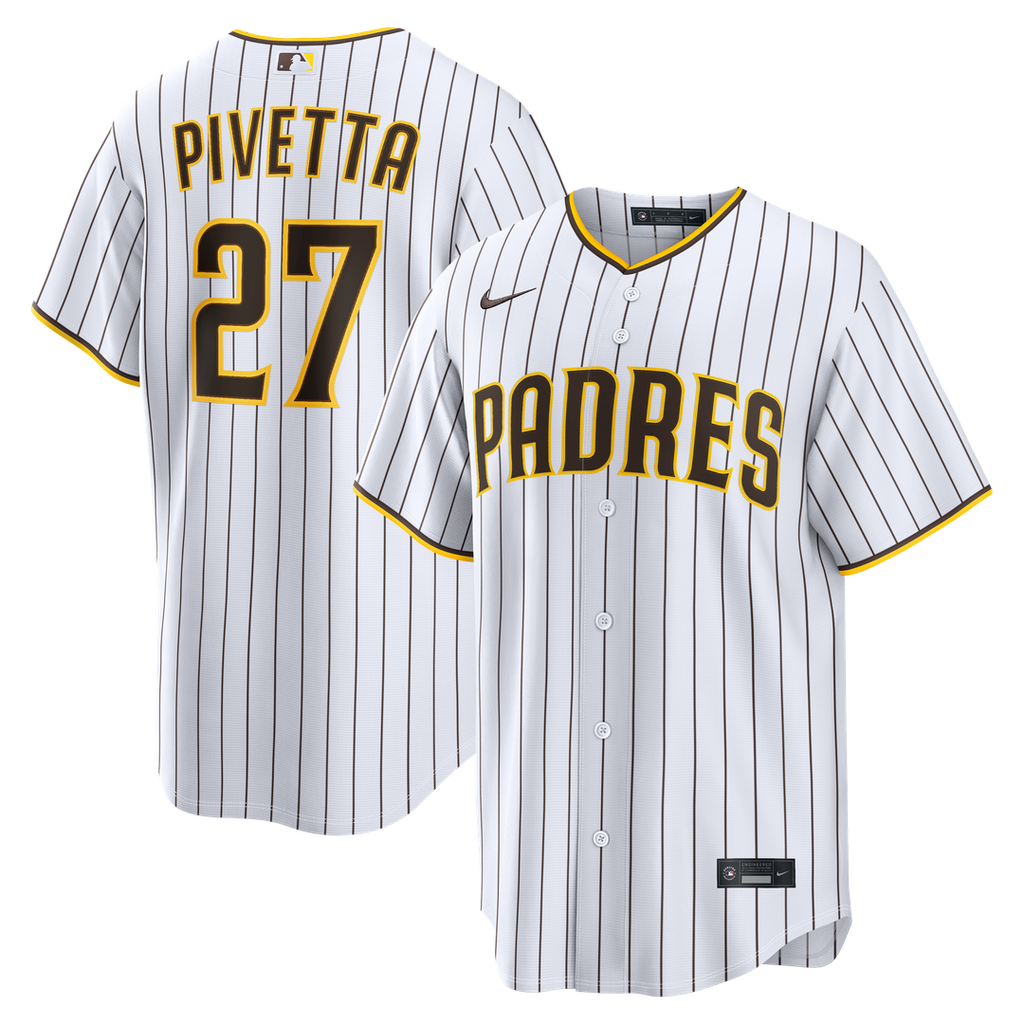 San Diego Padres Nick Pivetta | Nike White Home Replica Jersey