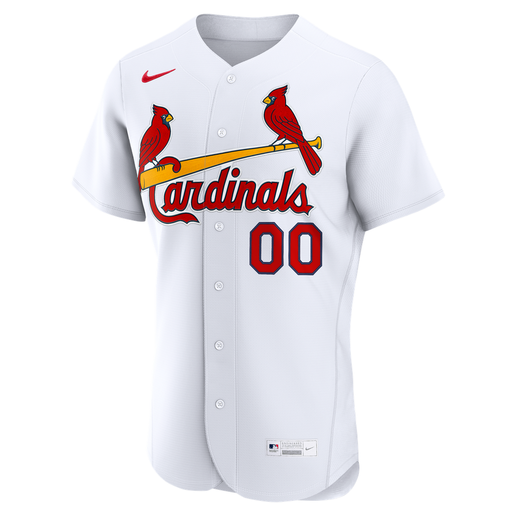 St. Louis Cardinals | Nike White Home Authentic Custom Jersey