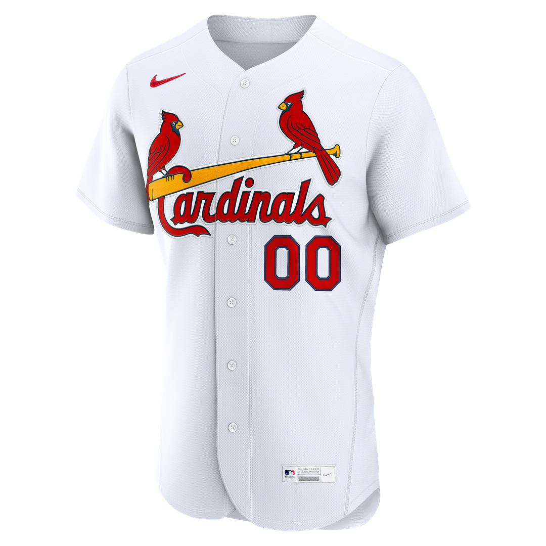 St. Louis Cardinals | Nike White Home Authentic Custom Jersey