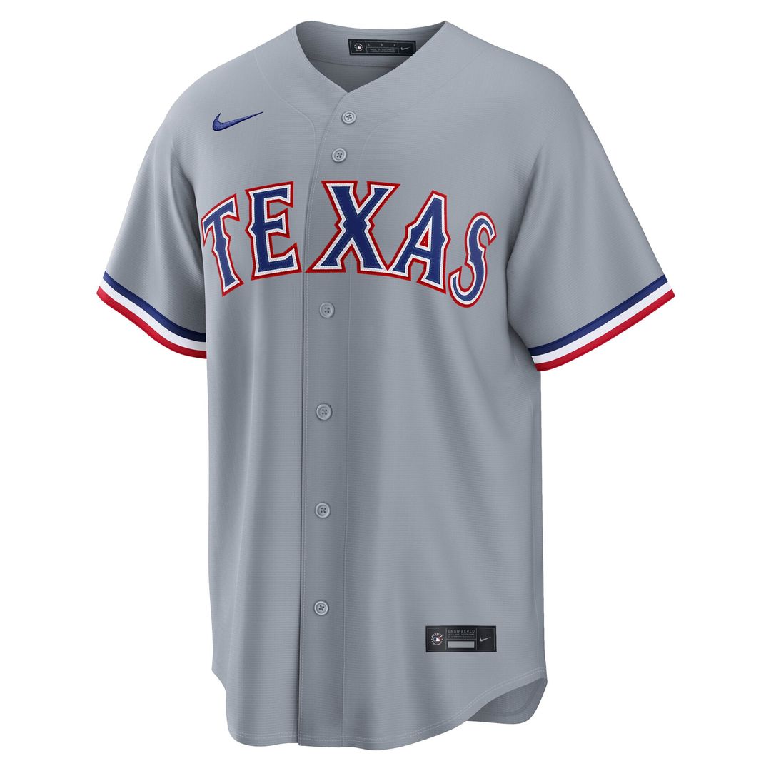 Texas Rangers Corey Seager | Nike Gray Road Replica Jersey