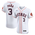Houston Astros Jeremy Peña | Nike White Home Elite Player Jersey