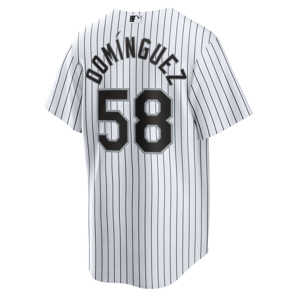 Chicago White Sox Seranthony Domínguez | Nike White Home Replica Jersey