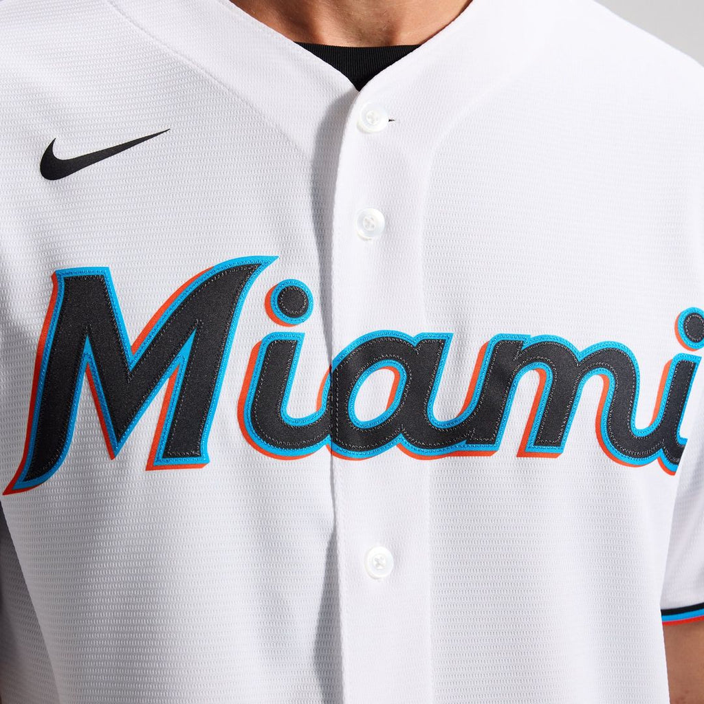 Miami Marlins | Nike White Home Replica Team Jersey
