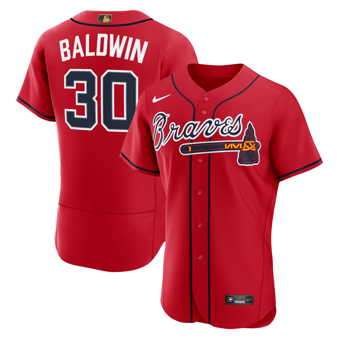 Atlanta Braves Drake Baldwin | Nike Red MLB Awards Authentic Jersey