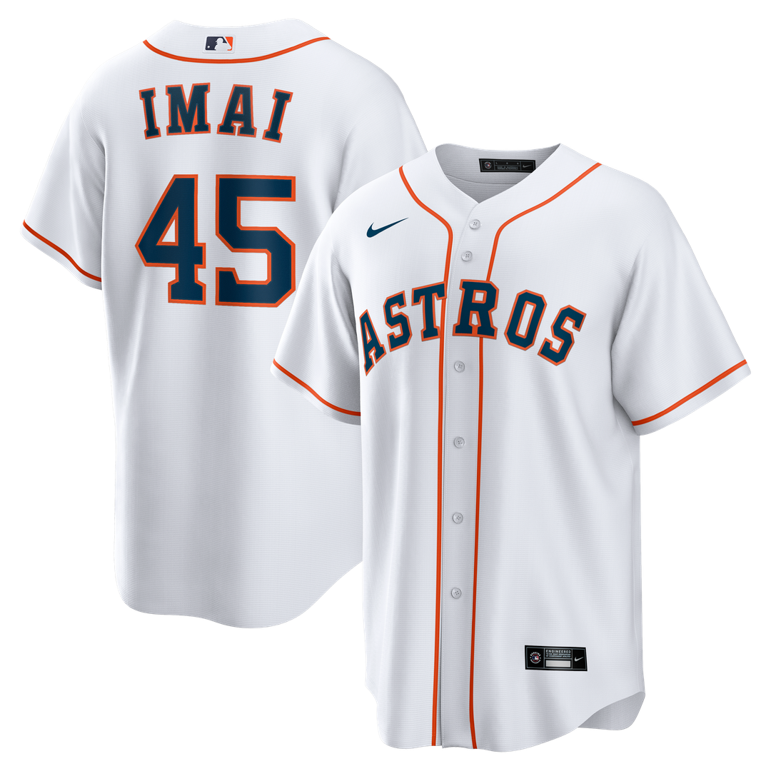 Houston Astros Tatsuya Imai | Nike White Home Replica Jersey
