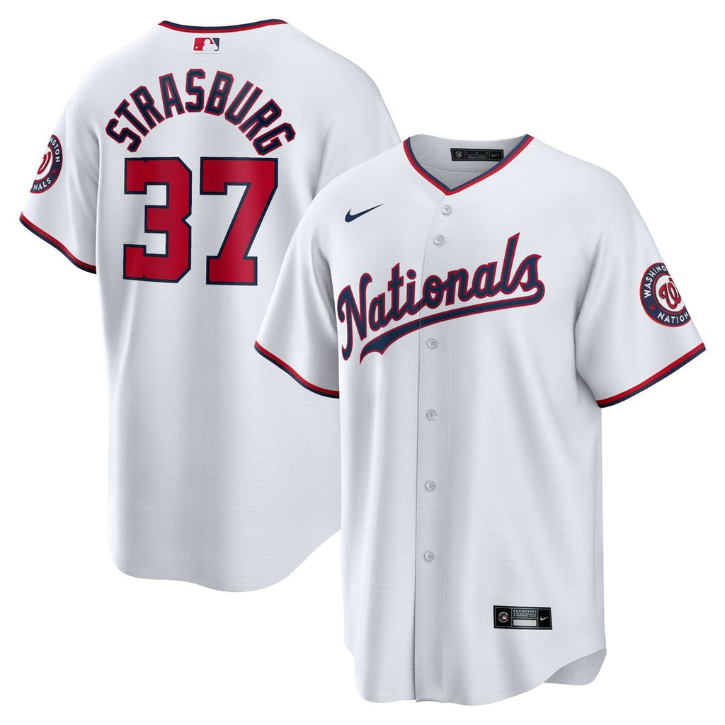 Washington Nationals Stephen Strasburg | Nike White Home Replica Jersey