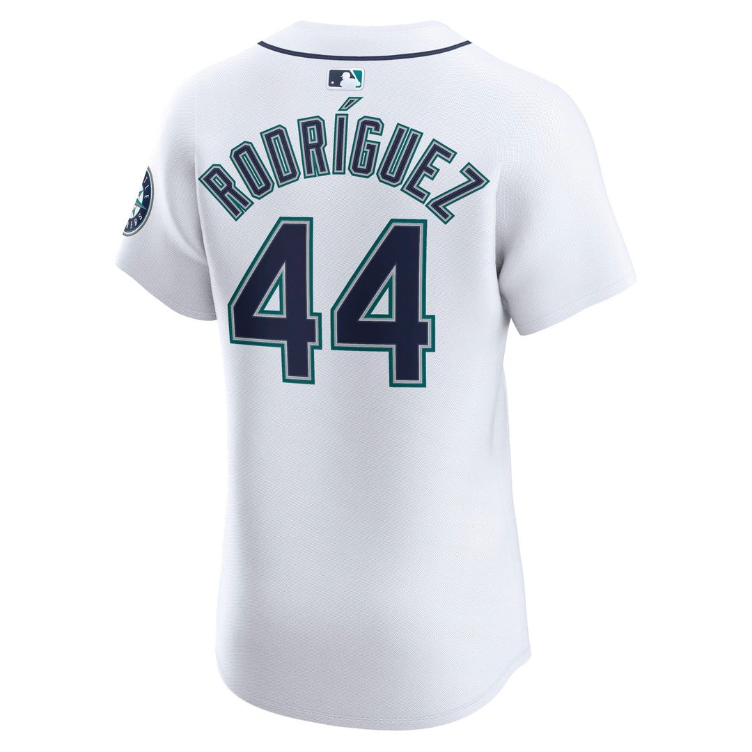 Seattle Mariners Julio Rodríguez | Nike White Home Elite Jersey