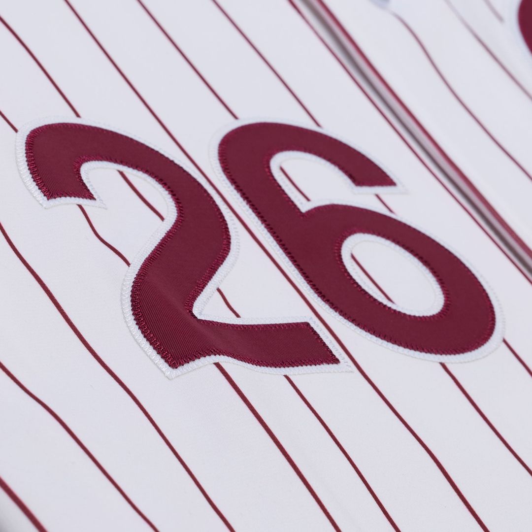 Philadelphia Phillies Chase Utley | Mitchell & Ness White 2003 Cooperstown Collection Authentic Jersey