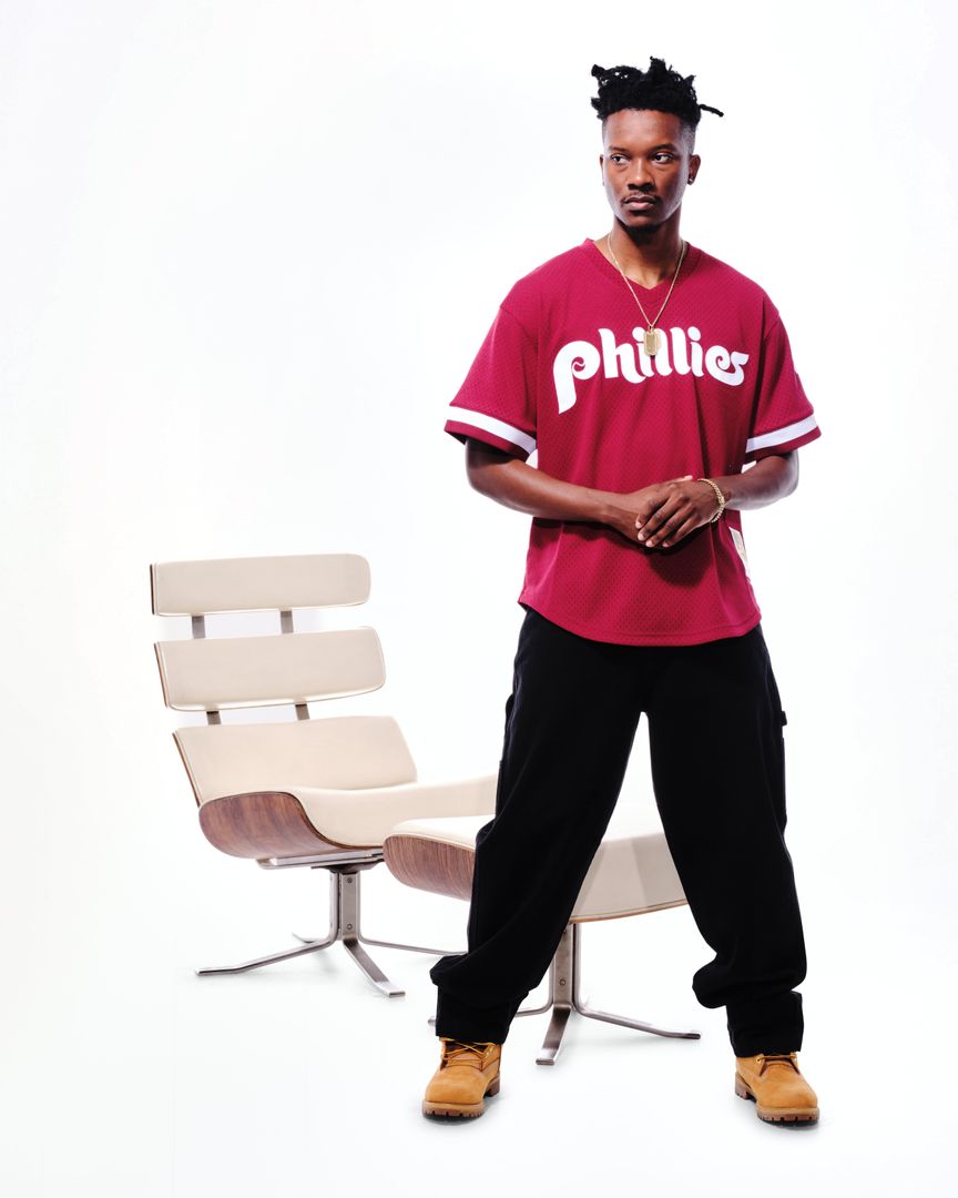 Philadelphia Phillies John Kruk | Mitchell & Ness Burgundy Big & Tall Cooperstown Collection Mesh Batting Practice Jersey