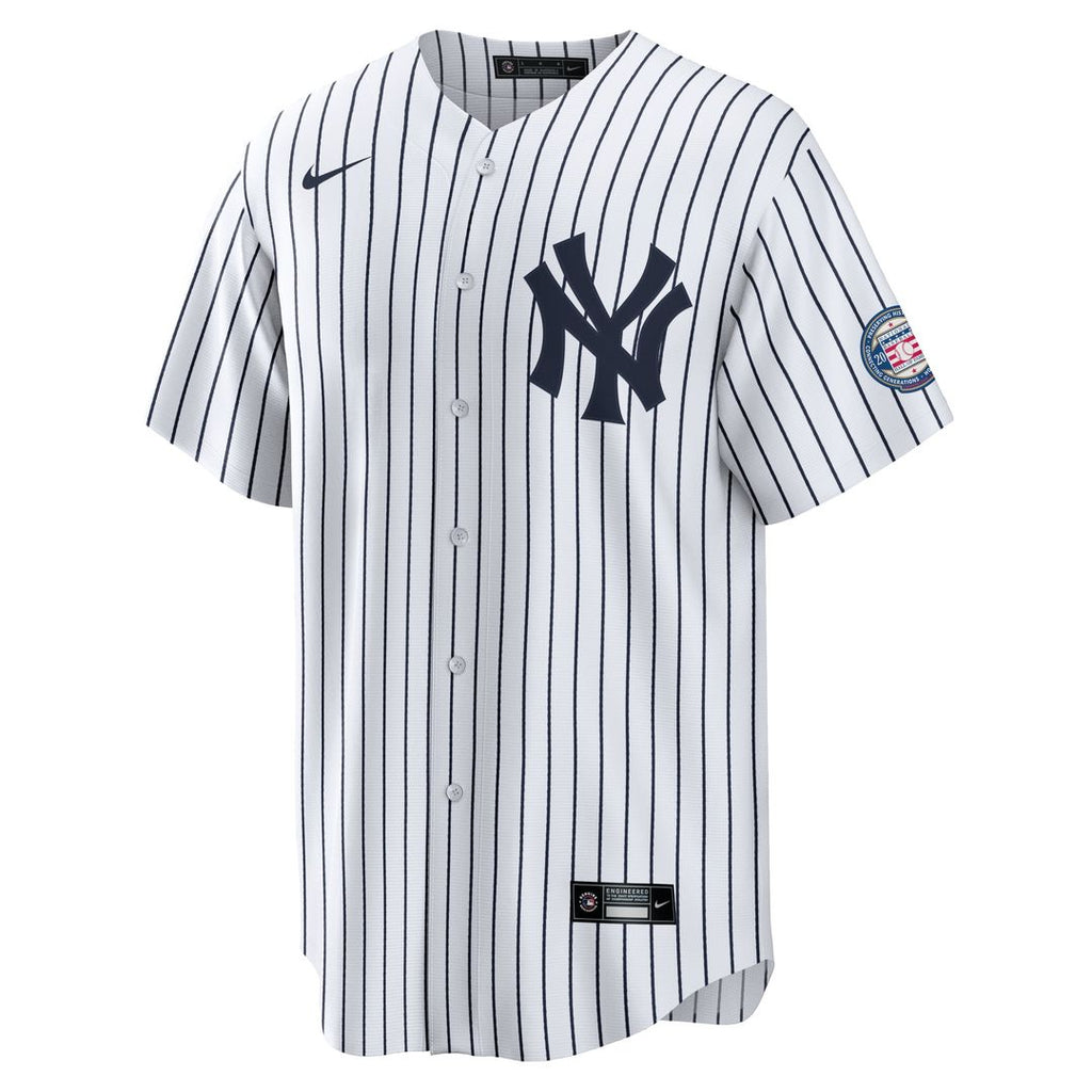 New York Yankees CC Sabathia | Nike White 2025 Baseball Hall of Fame Name & Number Retired Replica Jersey