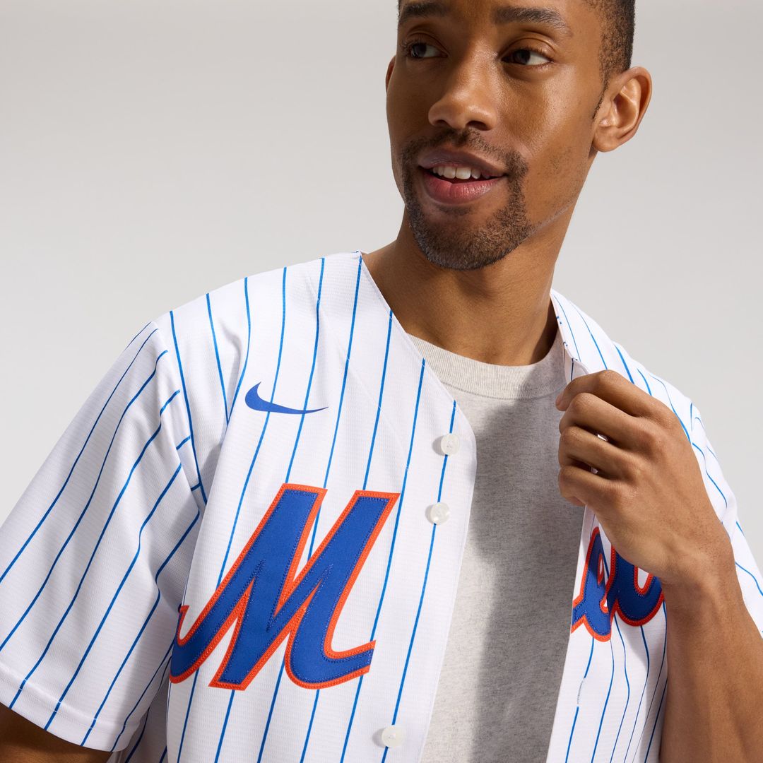New York Mets | Nike White Home Replica Player Jersey