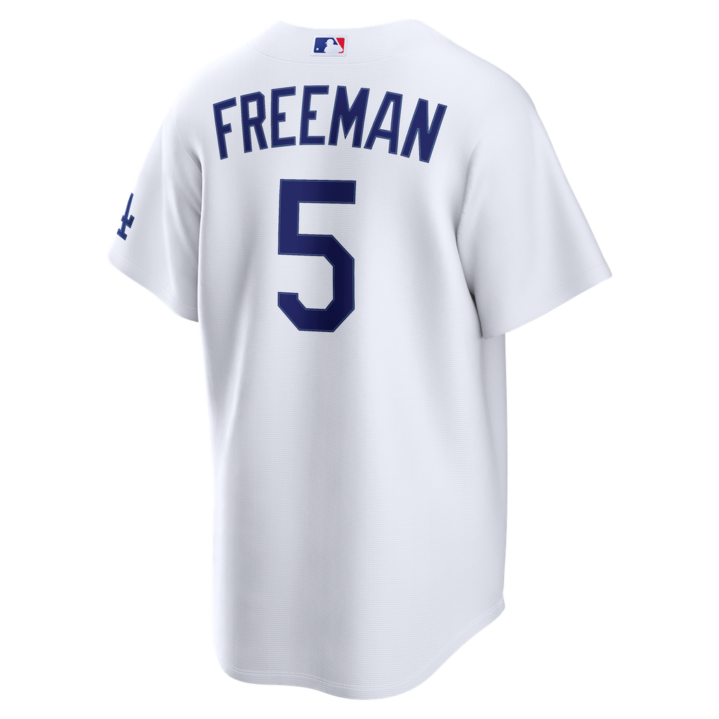 Los Angeles Dodgers Freddie Freeman | Nike White Home Stadium Jersey