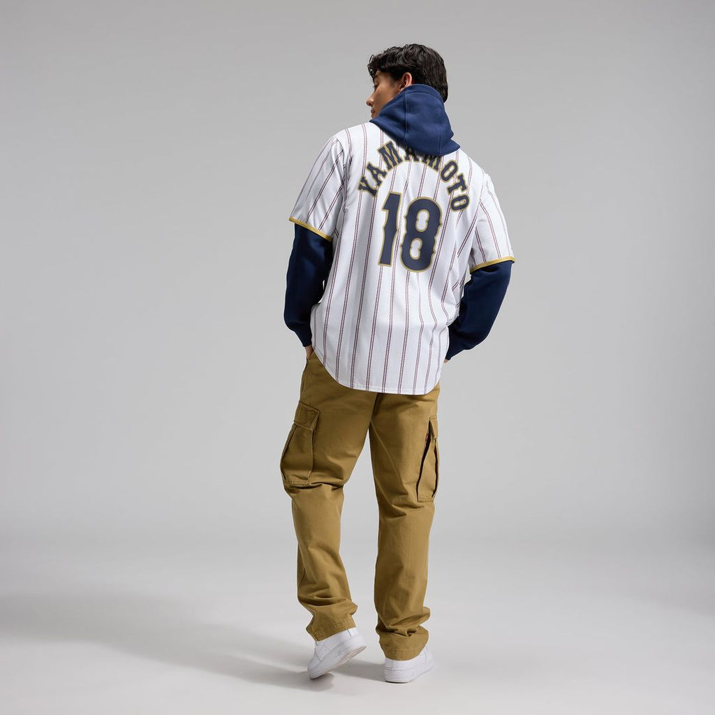 Japan Baseball Yoshinobu Yamamoto | Nike White 2026 World Baseball Classic Home Stadium Jersey