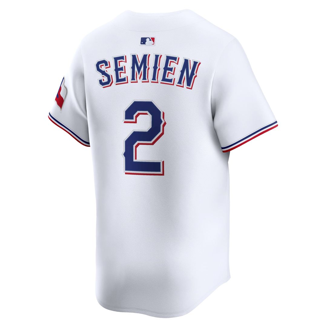 Texas Rangers Marcus Semien | Nike White Home Limited Player Jersey
